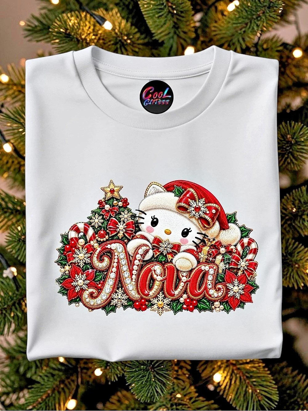 Personalized Christmas Tees by coolgiftsss – Adult & Kids Sizes S M L XL New
